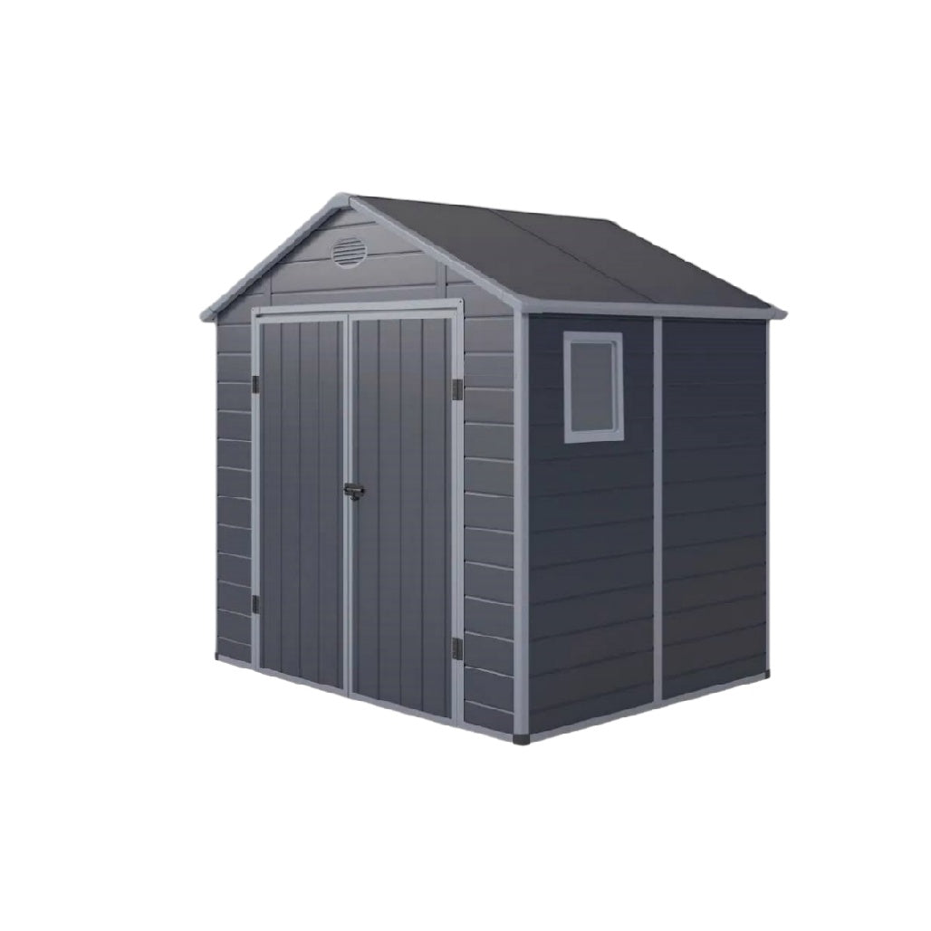 Abri de jardin en résine pour espace extérieur - 160 x 120 x 150