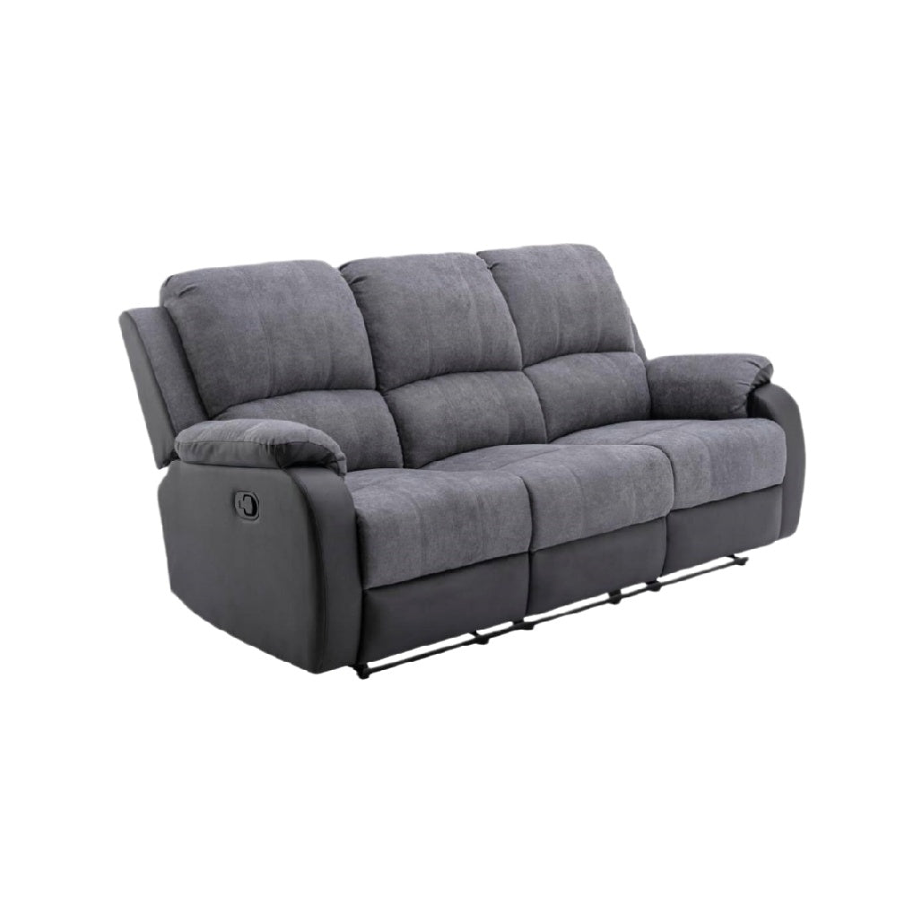Canapé inclinable en tissu pour salon - 200 x 90 x 90